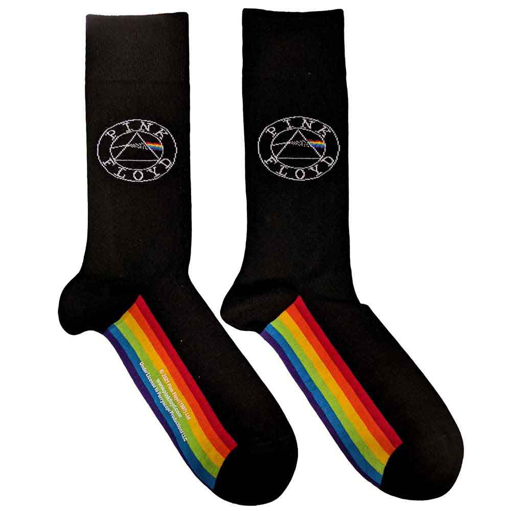 Pink Floyd - Spectrum Sole Ankle socks - Black